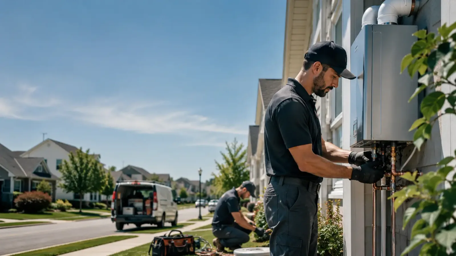 Tankless Water Heater Installation in Brooks, ME